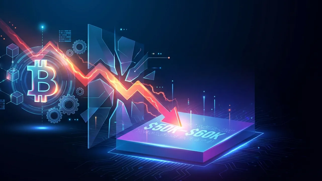 Bitcoin Faces Critical Test as Mining Economics and Technical Breakdown Point to $50K-$60K Support Zone