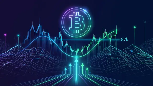 Bitcoin Hovers Near $87,000 as Technical Indicators Signal Potential Market Bottom