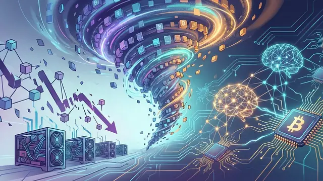 Bitcoin Mining's Perfect Storm: Historic Difficulty Drop Signals Industry Transformation Amid AI Pivot