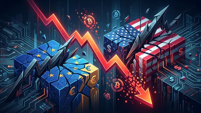 Bitcoin Plunges Nearly $4,000 as Trump Tariff Threats Trigger EU-US Trade Tensions