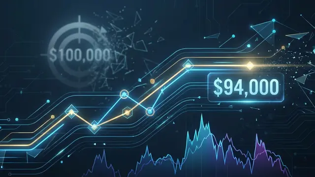 Bitcoin Rally Stalls at $94,000 – Market Abandons $100,000 Year-End Target