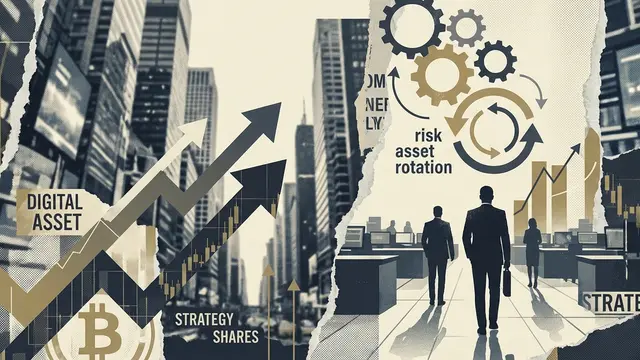 Coinbase and Strategy Shares Rally Sharply Amid Risk Asset Rotation