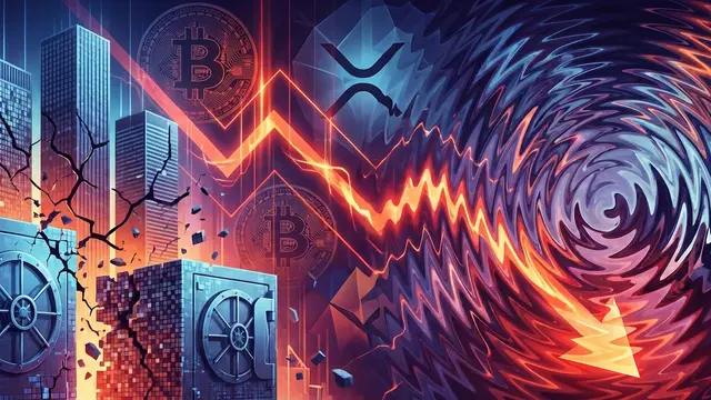 Crypto Market Under Pressure: Bitcoin Treasury Firms in Crisis, XRP Investors in Fear
