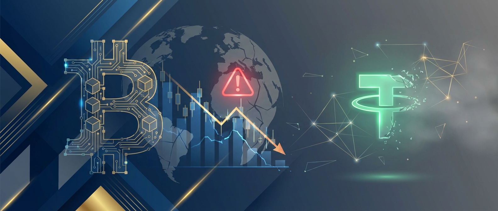 Kiyosaki Warns of Global Crash – Tether Insolvency Rumors Back in Focus