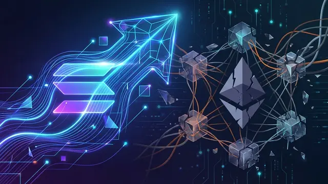 Solana Dominates Blockchain Usage in 2025 – Ethereum Struggles with Identity Crisis